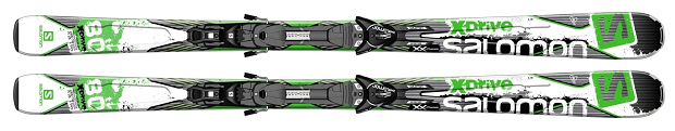Горные лыжи Salomon X-Drive 80 Ti + KZ12 B80