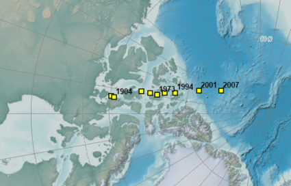 Magnetic North Shift