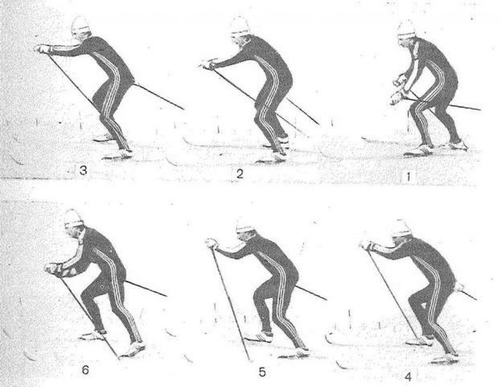 Какой лыжный ход изображен на рисунке