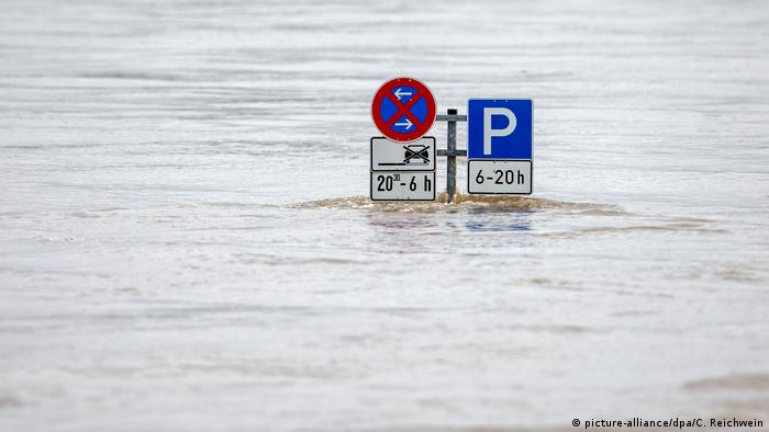наводнение в Дуйсбурге